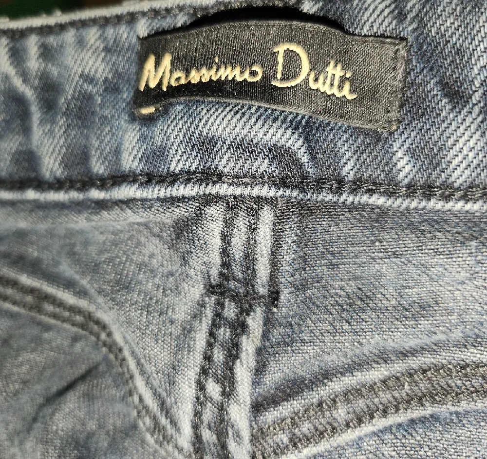 Massimo Dutti Blue Denim Jeans